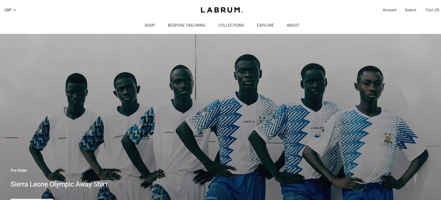 Labrum London官网-男装服装服饰品牌 Labrum2021年奥运服装系列